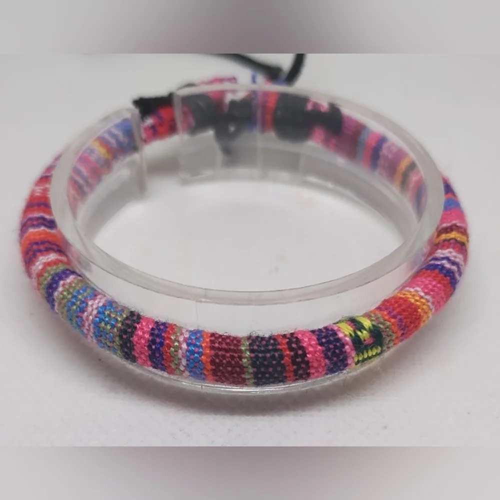 Men's Bracelet Striped Punk‎ New f36